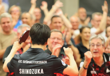 Tischtennis Karlsruhe: ASC Grünwettersbach mit TTBL- und Champions-League-Highlights-Feuerwerk