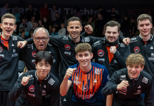 Hammerspiel vertreibt den November-Blues: ASC Grünwettersbach schlägt TTBL-Tabellenführer Bremen mit 3:0