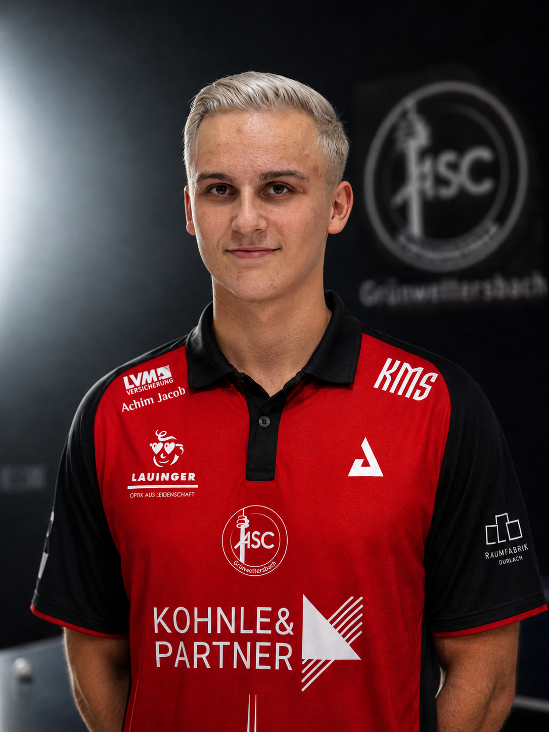 Luke Hofferer, Nachwuchsspieler des ASC Grünwettersbach in der 3. Bundesliga Herren Süd 2026/27