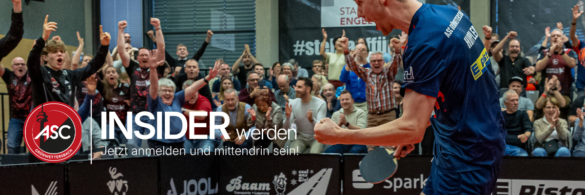 ASC Insider werden – Jetzt anmelden und mittendrin sein
