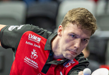 TTBL5. Spieltag: ASC Grünwettersbach vor weiter Reise an die Weser Tobias Hippler vom ASC Grünwettersbach vor dem TTBL Auswärtsspiel beim SV Werder Bremen